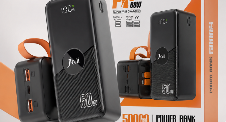 J-Cell 50000mAh 68W Super Fast Charging ...