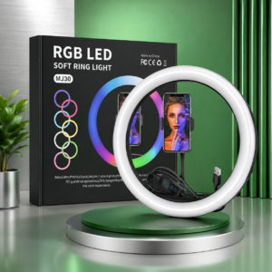 🌈 RGB LED Multi Colour Ring Light MJ-30