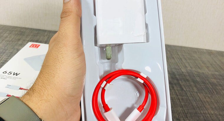 OnePlus Original Style 65W SuperVOOC / Warp Charger + PD Type-C Cable