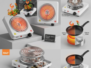 ⚡ RAF Electric Stove 1000W – Model R.801