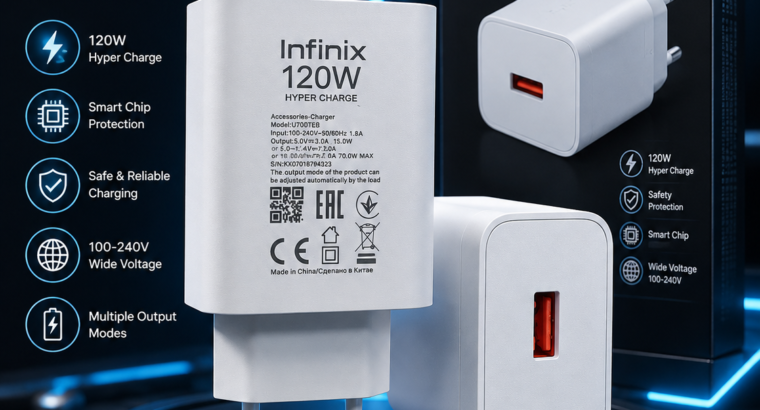 ⚡ Infinix 120W Hyper Charge — Wholesale Available ⚡