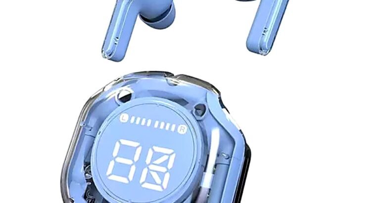 🎧 Air 39 Wireless Earbuds – Smart Transparent Design