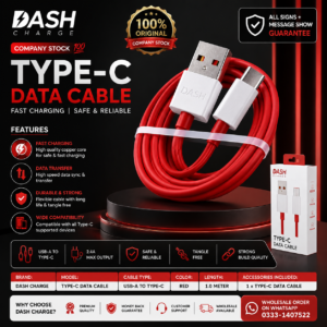 DASH Charge 💯 Type-C Data Cable