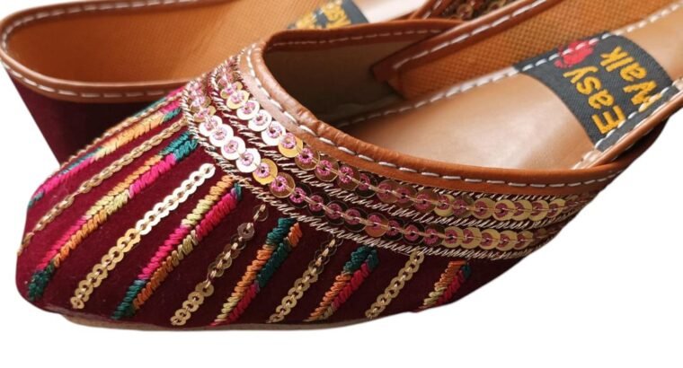 Premium Embroidered Khussa for Women | Elegant and Comfortable