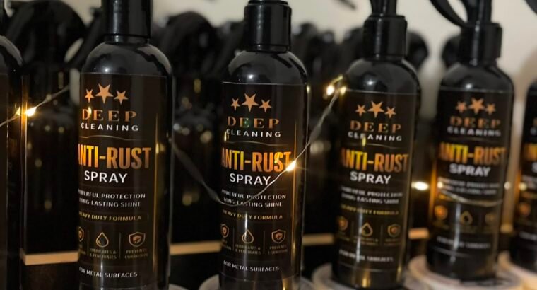 Deep Cleaning Polish and Rust Spray