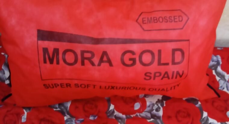 1 KG Mora Spain Gold Pillow | Soft and Premium Quality