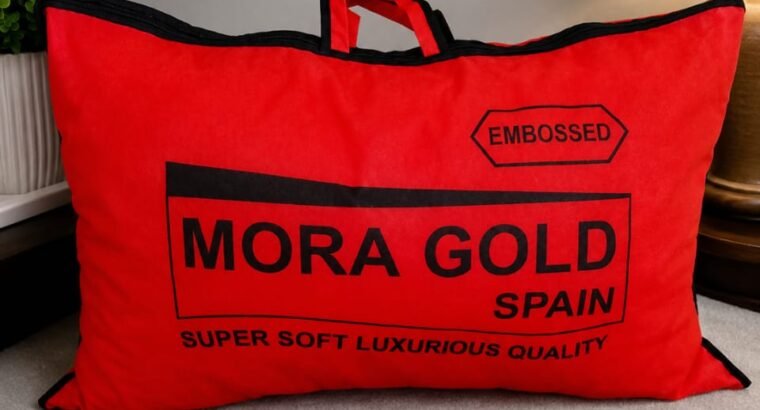 1 KG Mora Spain Gold Pillow | Soft and Premium Quality