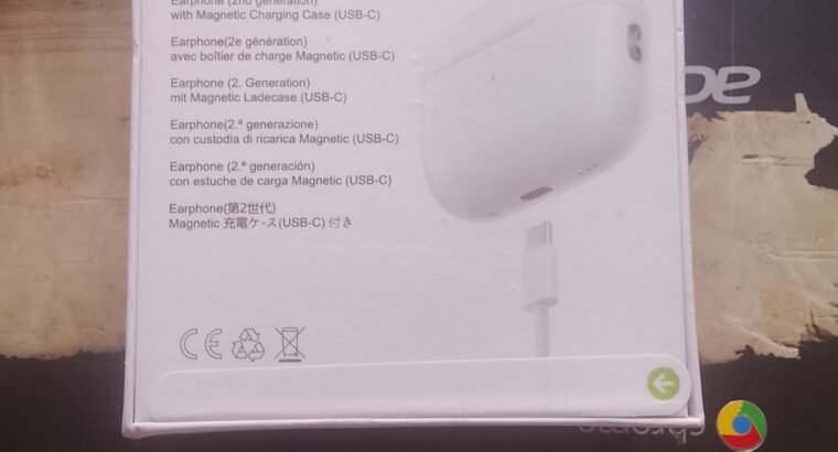 Brand New Sealed Pack – Wireless Earbuds with Active Noise Cancellation (ANC)