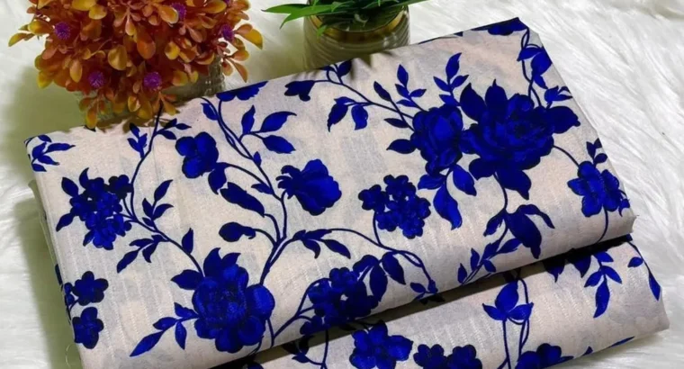 2 pcs unstitched cotton dress
