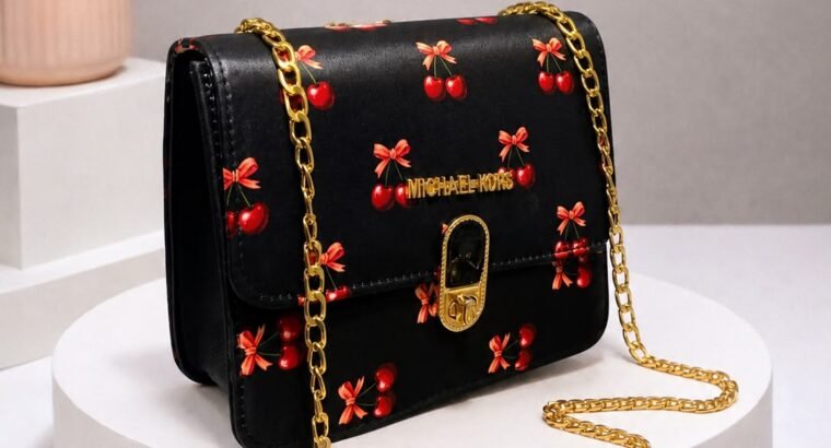 Premium Cherry Print Handbag