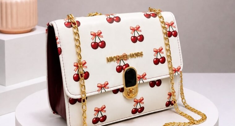 Premium Cherry Print Handbag