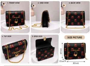 Premium Cherry Print Handbag