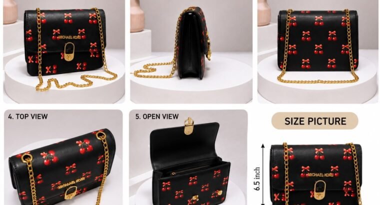 Premium Cherry Print Handbag