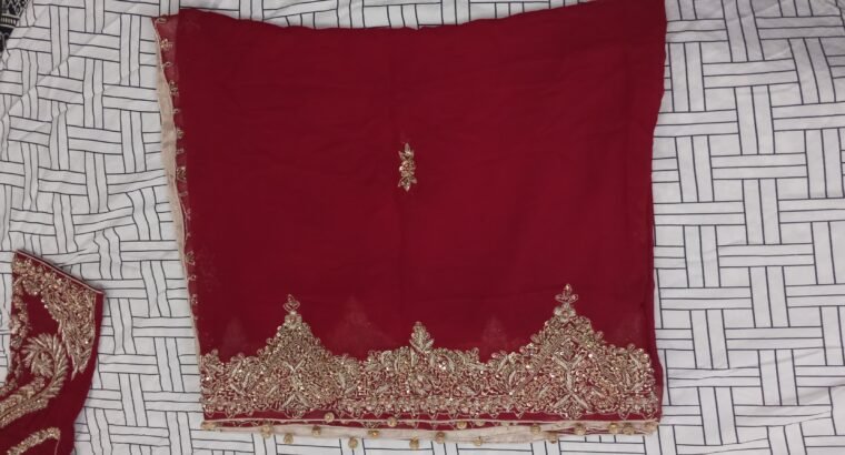 Eastern Bridal/Wedding Lehenga – 1 Time Used –
