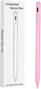 Universal Rechargeable Stylus Pen for Touchscreen Devices | Magnetic Stylus with High-Precision Tip | USB Type-C Charging | Compatible with iPad, Android and Tablets