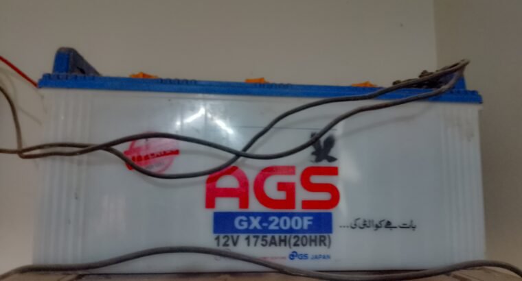 old ags battery
