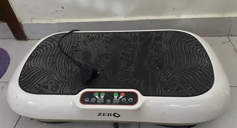 Zero Vibration Plate Massager Machine