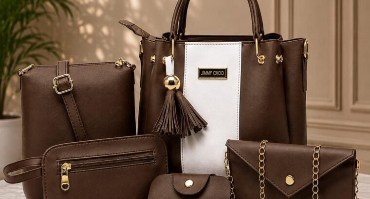 Limited Offer Jimmy choo* High Quality 5Pcs Shoulder Bag