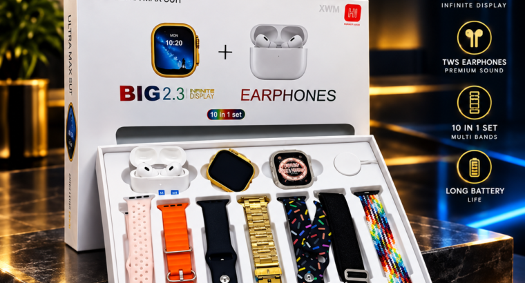 2.3-Inch Large LED Display | Includes AirPods 2