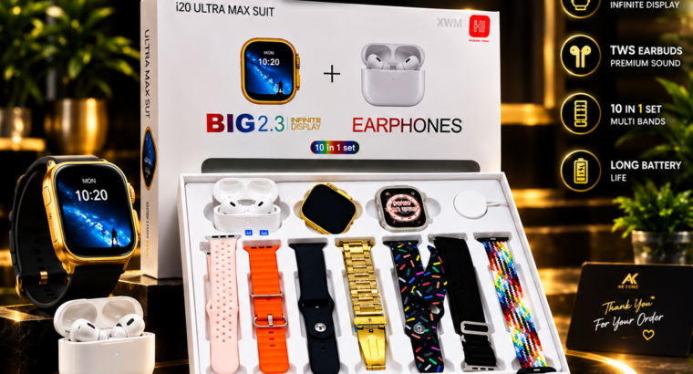 2.3-Inch Large LED Display | Includes AirPods 2