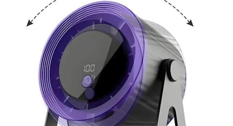 Desktop Circular Rechargeable Fan