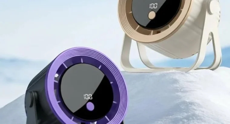 Desktop Circular Rechargeable Fan