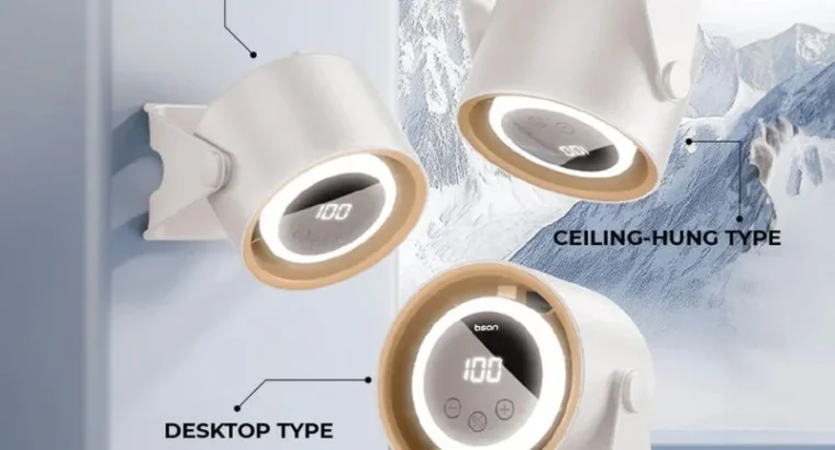 Desktop Circular Rechargeable Fan