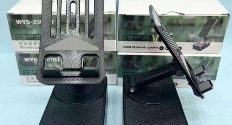Bluetooth Speaker Mobile Phone Holder