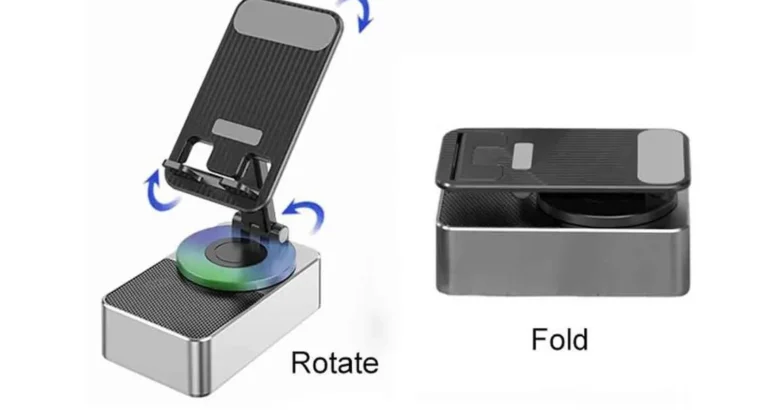 Bluetooth Speaker Mobile Phone Holder