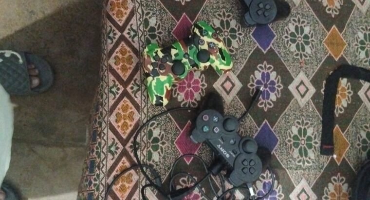 PS3 Console Not Working + 4 Controllers + Cables – PKR 3,000