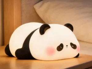 Rechargeable Panda Lamp for Bedroom & Study Room | Cute LED Night Light