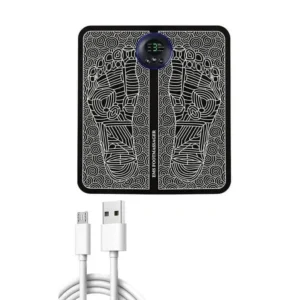 Rechargeable EMS Foot Massager Pad | Electric Foot Massage Mat | Pain Relief