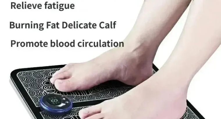 Rechargeable EMS Foot Massager Pad | Electric Foot Massage Mat | Pain Relief