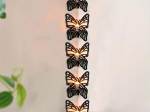 Butterfly Wall Shelves Corner Decor Set of 5
