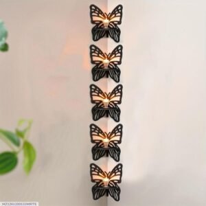 Butterfly Wall Shelves Corner Decor Set of 5