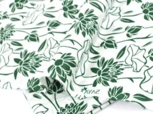 Premium Lawn Suit Green Floral 14 August Celebration