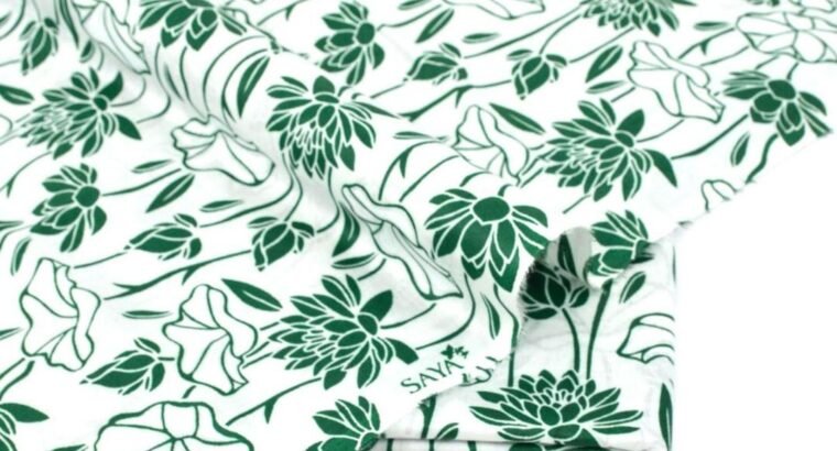 Premium Lawn Suit Green Floral 14 August Celebration