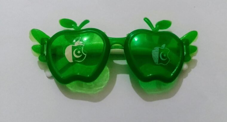 14th August Sunglasses Pack of 2 Green Pakistan Flag