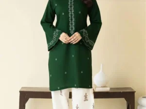 2 Pcs Women’s Unstitched Embroidered Suit