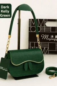Green Kelly Green Shoulder Bag for Girls