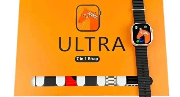 7 in 1 Multicolor Smart Watch Ultra Men and Women