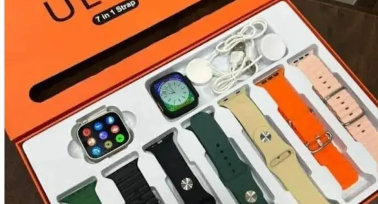 7 in 1 Multicolor Smart Watch Ultra Men and Women