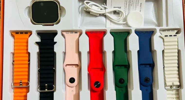 7 in 1 Multicolor Smart Watch Ultra Men and Women