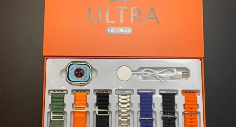 7 in 1 Multicolor Smart Watch Ultra Men ...