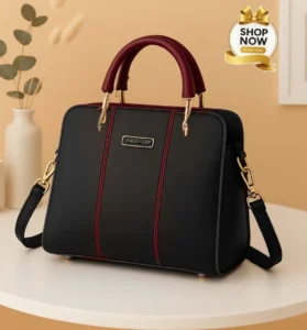 Women’s Rexine Plain Hand Bag