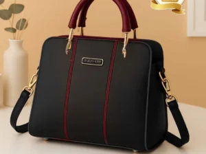 Women’s Rexine Plain Hand Bag