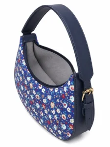 Floral Rexine Hobo Bag Adjustable Handle