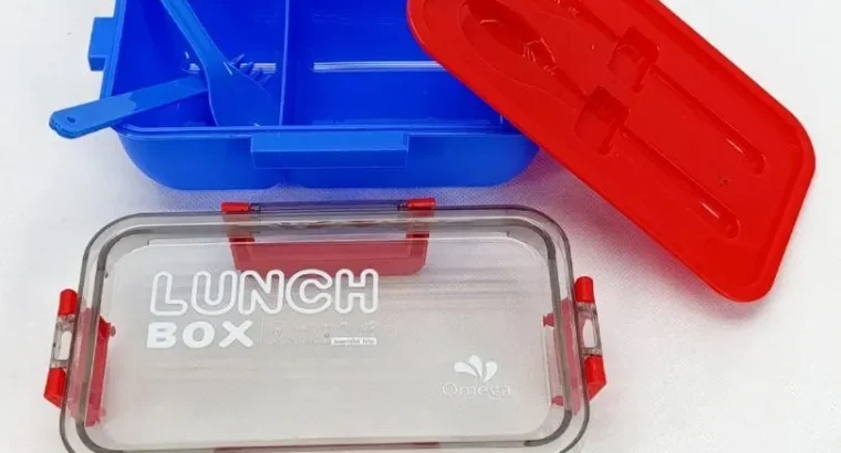 Multicolor BPA-FREE Lunch Box for Kids & Adults