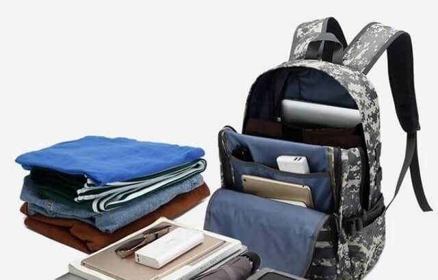Back to School Camouflage Backpack for Daily Commutes & Travels