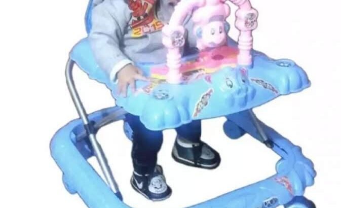 Baby Walker with Music and Toys | Adjustable Height | Safe and Comfortable
